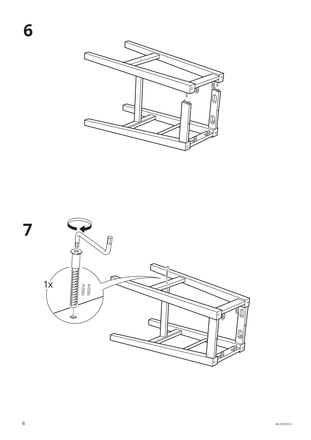 Assembly instructions for IKEA Nilsolle bar stool birch | Page 6 - IKEA NILSOLLE bar stool 104.621.23