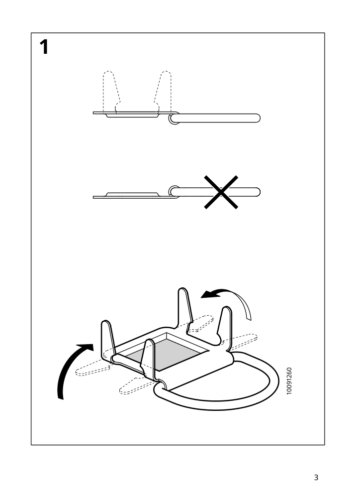 Assembly instructions for IKEA Nimm storage box with lid black | Page 3 - IKEA NIMM storage box with lid 005.200.53