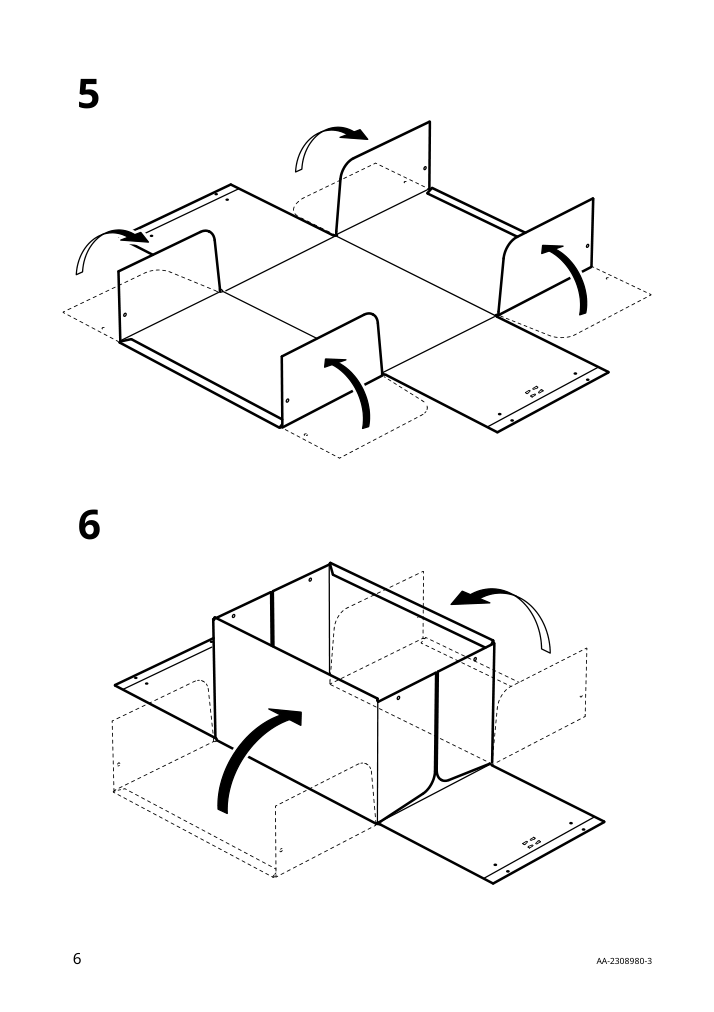 Assembly instructions for IKEA Nimm storage box with lid black | Page 6 - IKEA NIMM storage box with lid 005.200.53