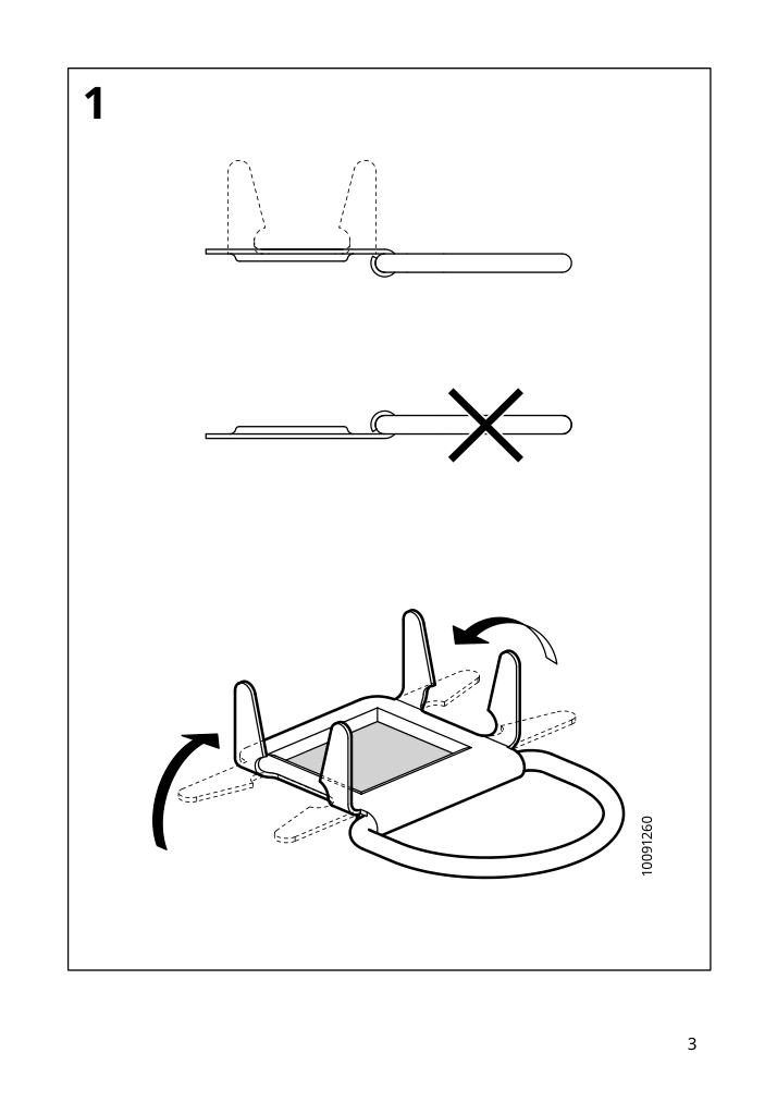 Assembly instructions for IKEA Nimm storage box with lid light grey beige | Page 3 - IKEA NIMM storage box with lid 005.523.84