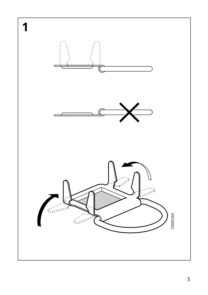 Assembly instructions for IKEA Nimm storage box with lid spotted gray | Page 3 - IKEA NIMM storage box with lid 005.959.96