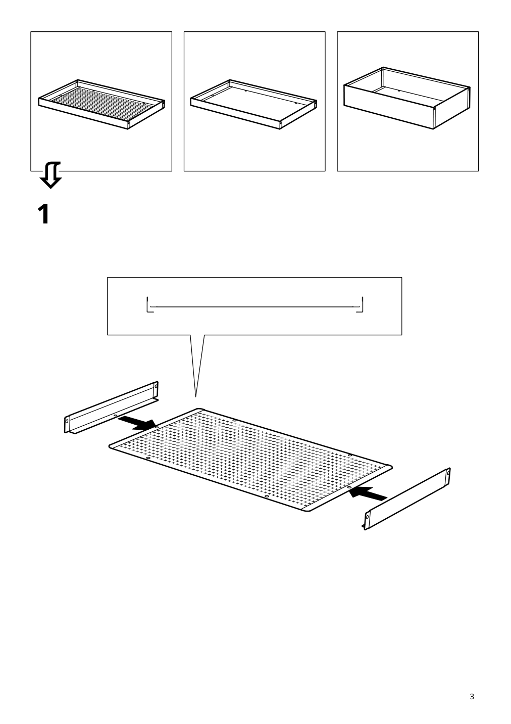 Assembly instructions for IKEA Nissafors utility cart black | Page 3 - IKEA NISSAFORS utility cart 203.997.77