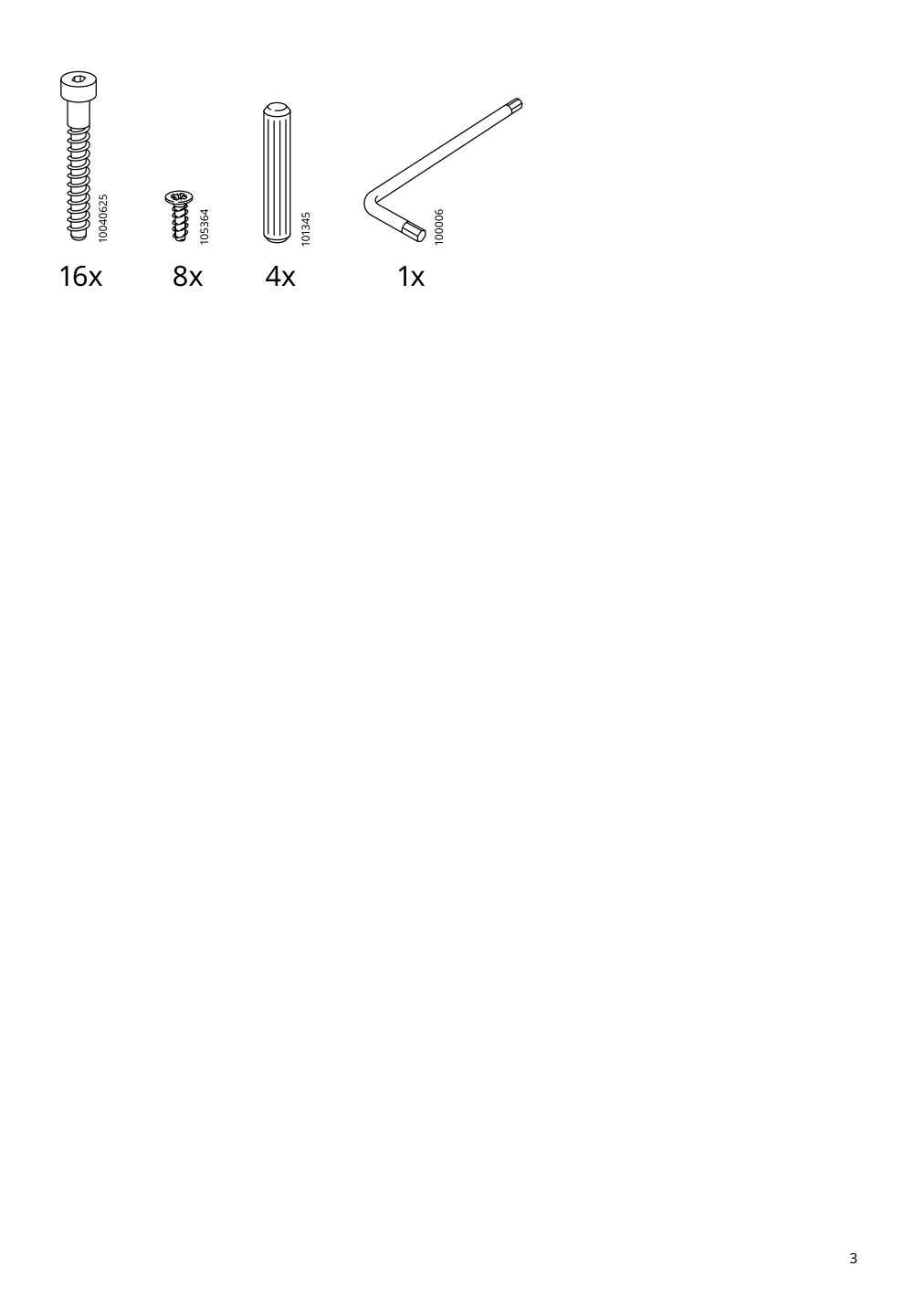 Assembly instructions for IKEA Nordkisa nightstand bamboo | Page 3 - IKEA NORDKISA nightstand 004.307.45