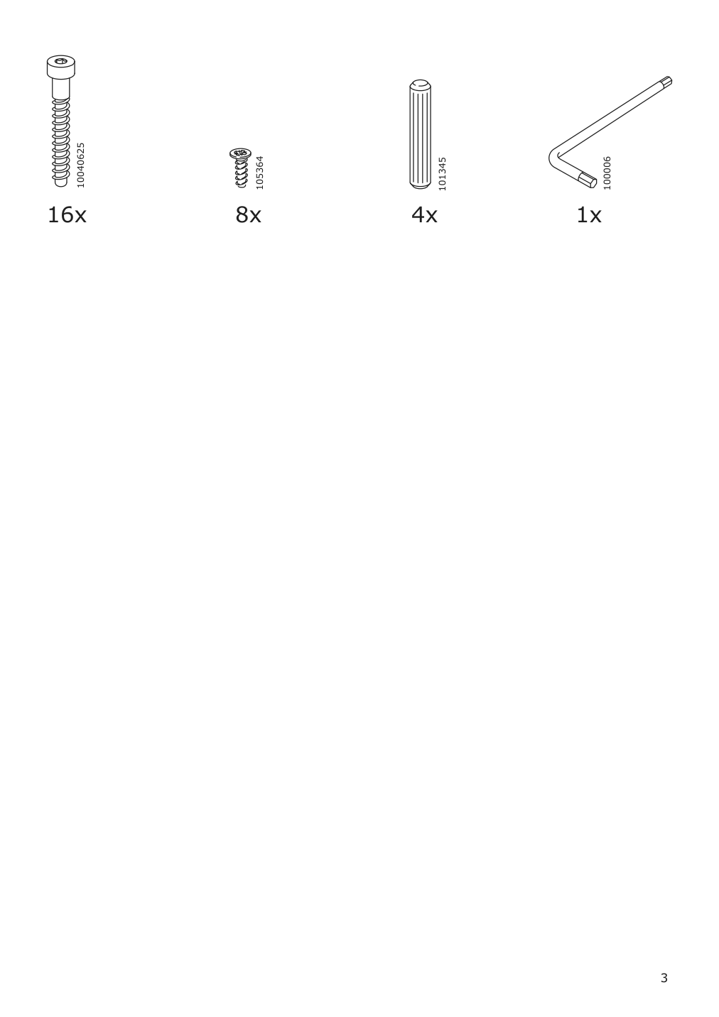 Assembly instructions for IKEA Nordkisa nightstand bamboo | Page 3 - IKEA NORDKISA nightstand 604.476.77