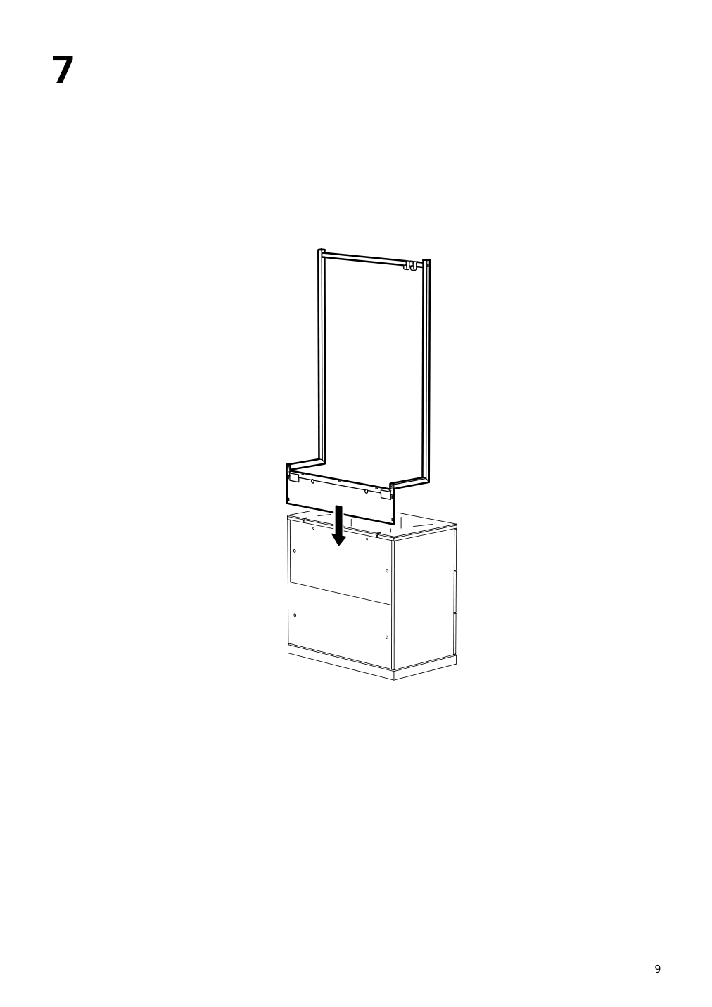 Assembly instructions for IKEA Nordli add on clothes rail white | Page 9 - IKEA NORDLI 8-drawer dresser 492.952.08