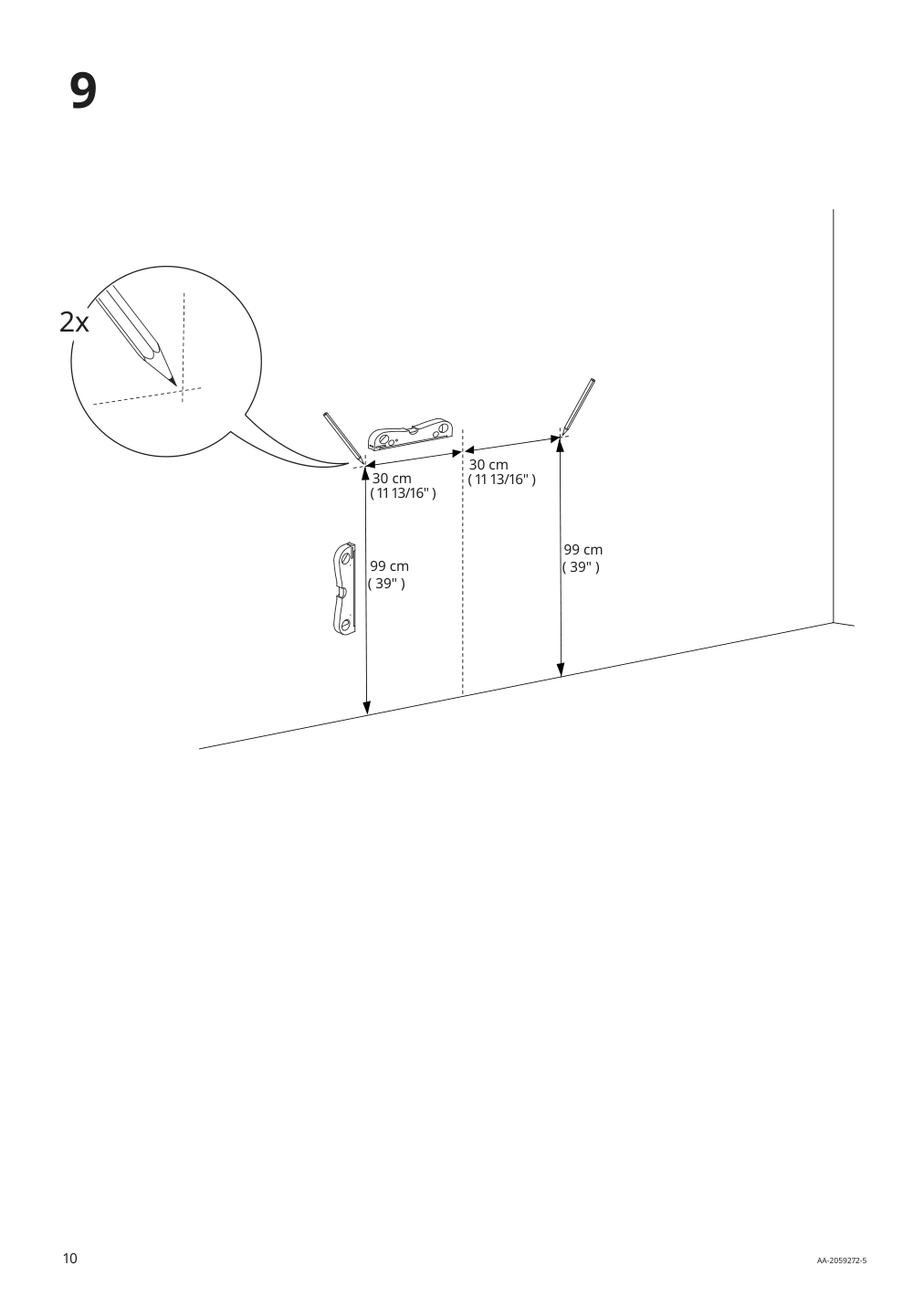 Assembly instructions for IKEA Nordli headboard white | Page 10 - IKEA NORDLI headboard 903.727.60