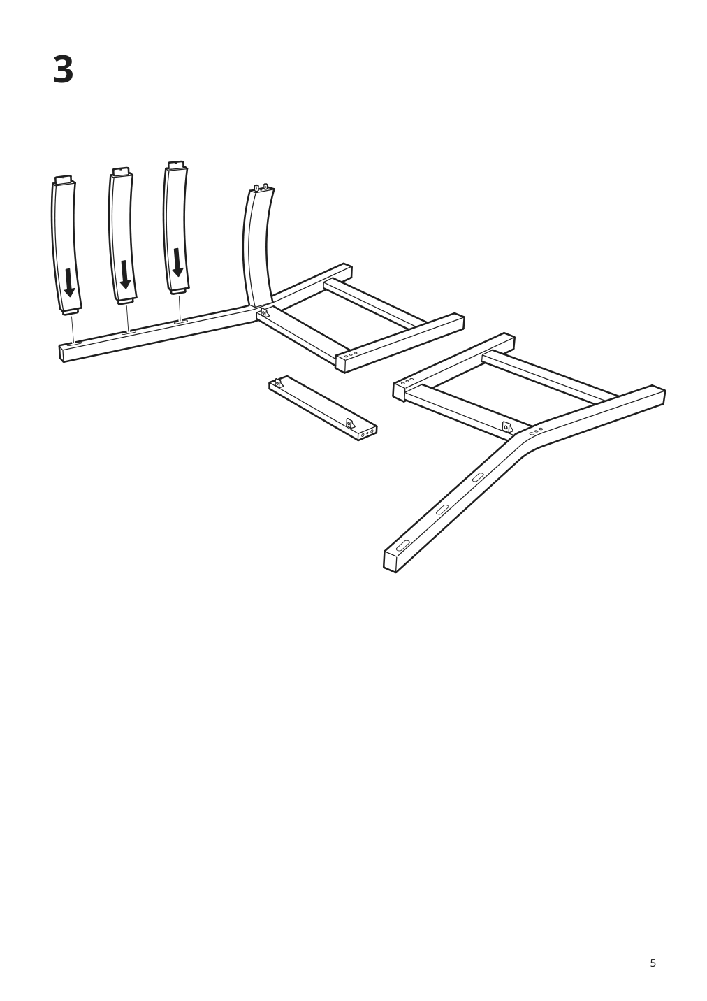 Assembly instructions for IKEA Nordviken chair white | Page 5 - IKEA KLIMPFJÄLL / NORDVIKEN table and 6 chairs 195.563.77