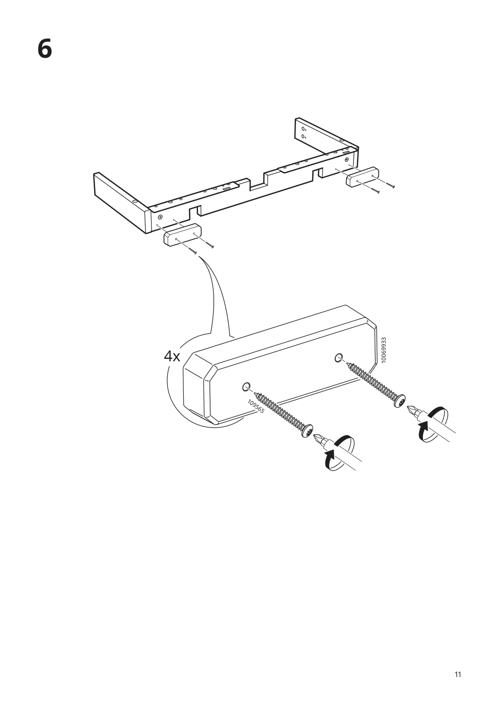 Assembly instructions for IKEA Nordviken extendable table antique stain | Page 11 - IKEA NORDVIKEN extendable table 804.885.44