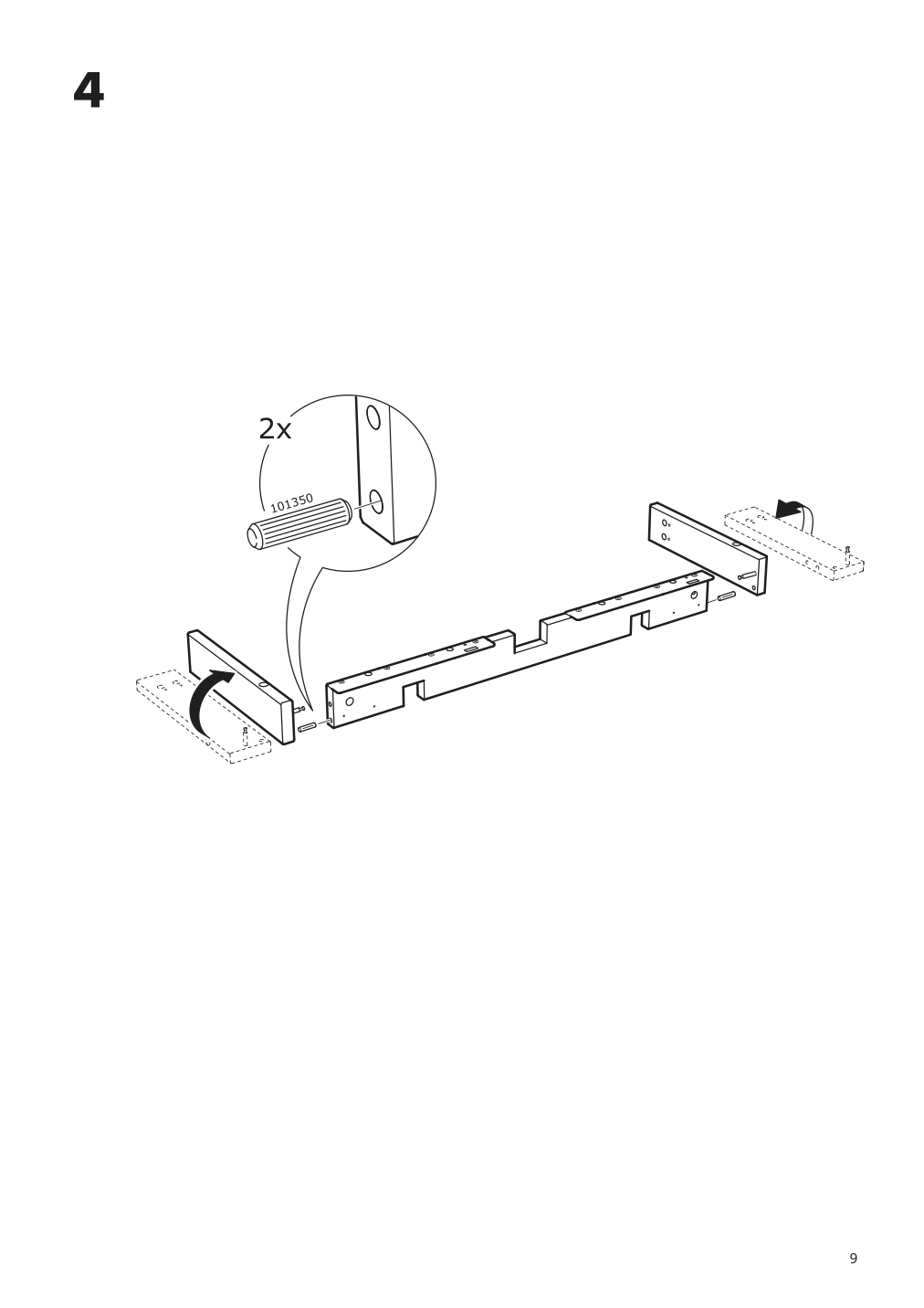 Assembly instructions for IKEA Nordviken extendable table white | Page 9 - IKEA NORDVIKEN / NORRARYD table and 4 chairs 893.051.73