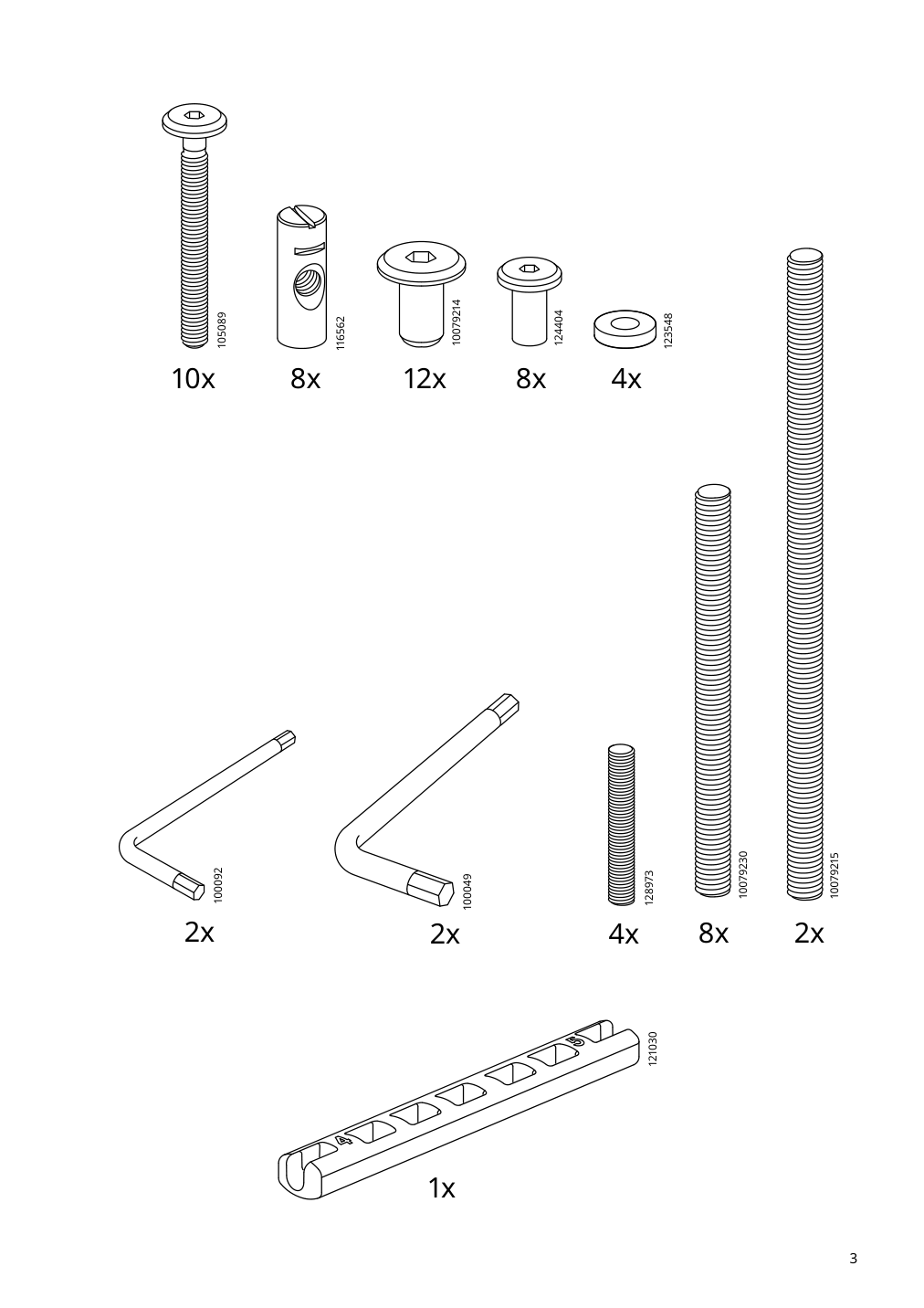 Assembly instructions for IKEA Norrmansoe table outdoor acacia | Page 3 - IKEA NORRMANSÖ / HELGEÖ table with decorating rod 695.357.78