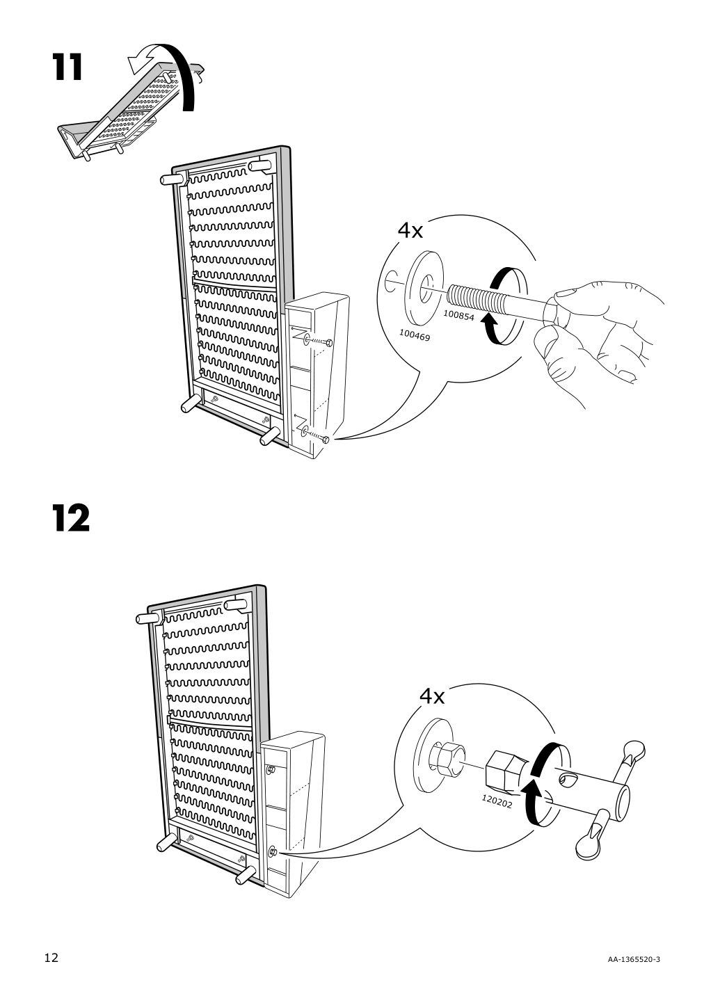 Assembly instructions for IKEA Norsborg cover for chaise edum dark blue | Page 12 - IKEA NORSBORG cover for chaise 103.042.18