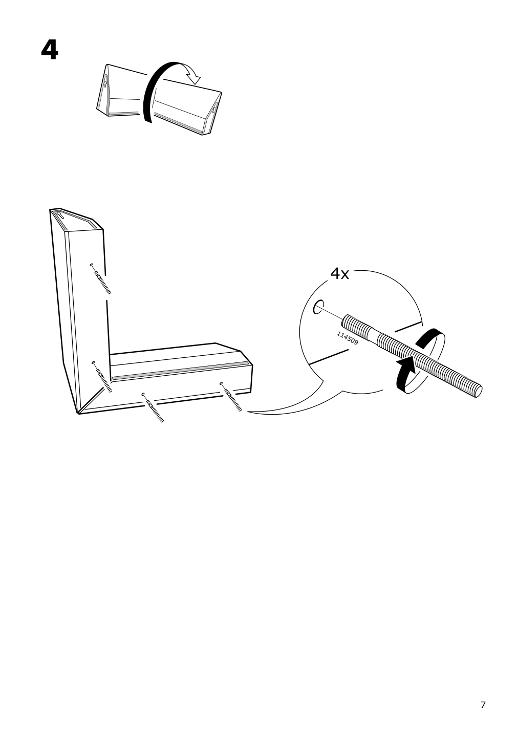 Assembly instructions for IKEA Norsborg cover for corner section edum beige | Page 7 - IKEA NORSBORG cover for corner section 703.826.18