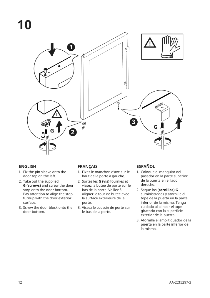 Assembly instructions for IKEA Numrerad 52 bottle wine cooler stainless steel | Page 12 - IKEA NUMRERAD 52-bottle wine cooler 404.621.50