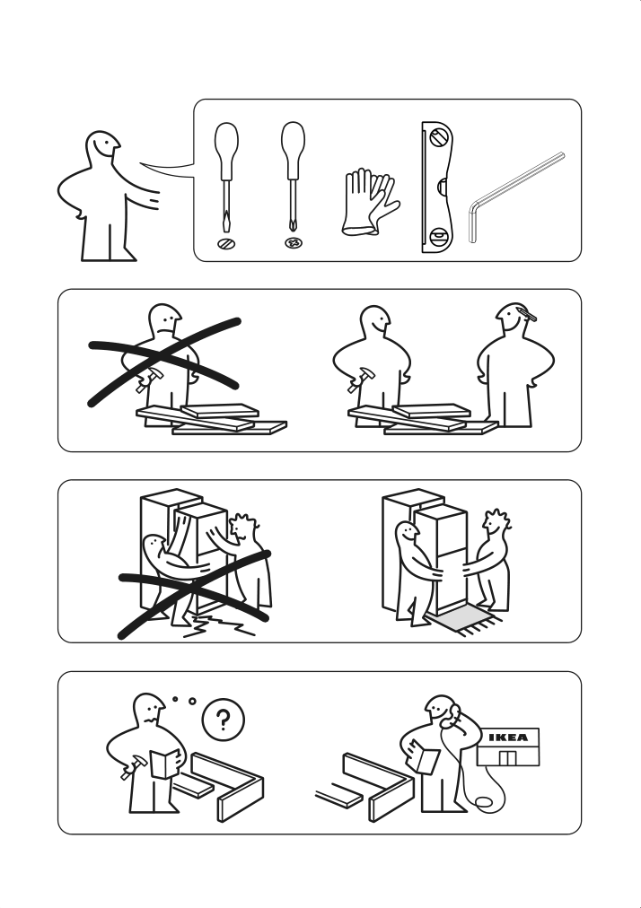 Assembly instructions for IKEA Numrerad 52 bottle wine cooler stainless steel | Page 3 - IKEA NUMRERAD 52-bottle wine cooler 404.621.50