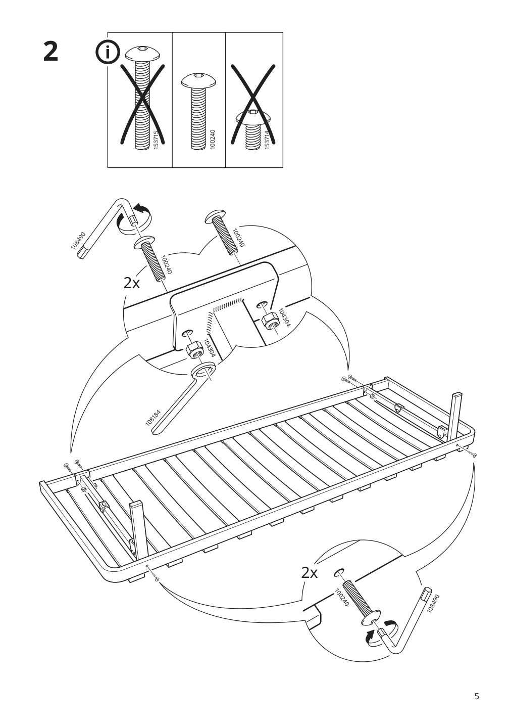 Assembly instructions for IKEA Nyhamn frame for sleeper sofa black | Page 5 - IKEA NYHAMN sleeper sofa 795.169.82