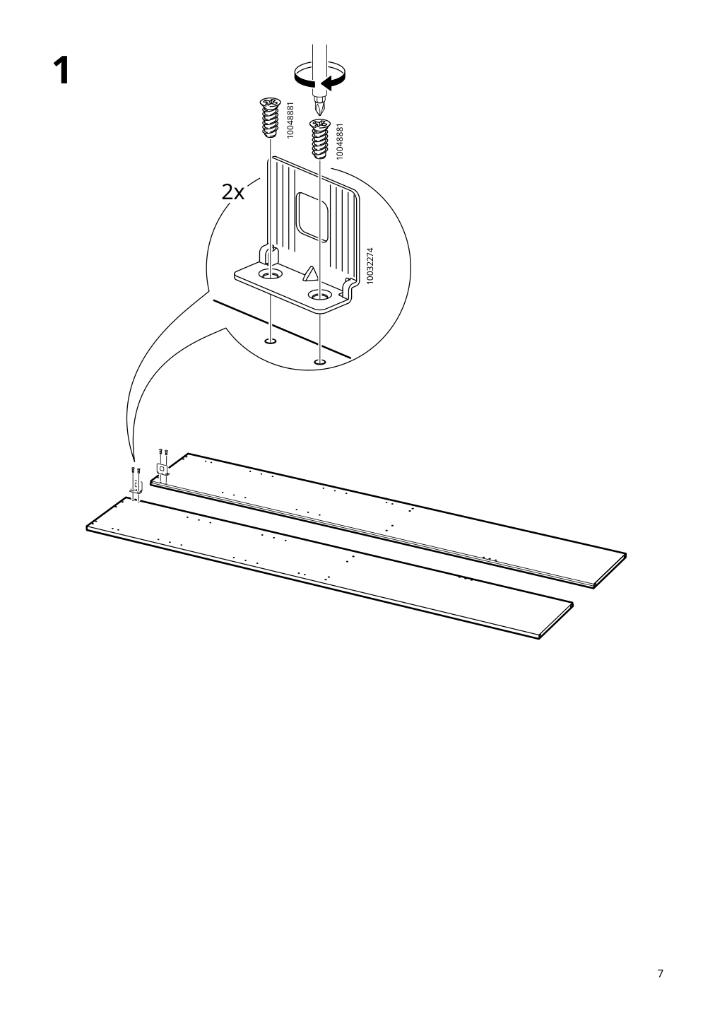 Assembly instructions for IKEA Nysjoen cabinet for washing machine white | Page 7 - IKEA NYSJÖN storage combination for laundry 094.159.53