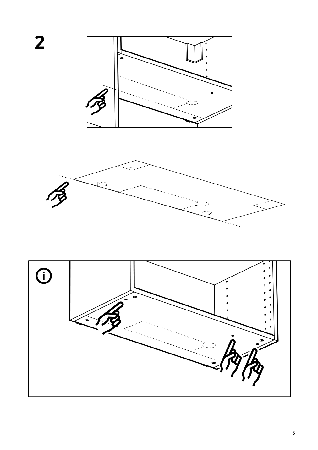 Assembly instructions for IKEA Nyttig filler piece f over the range micro | Page 5 - IKEA ENHET corner kitchen 994.856.68