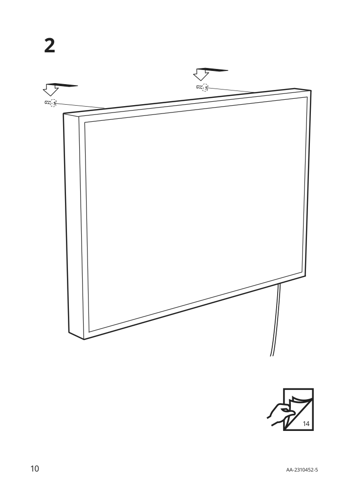 Assembly instructions for IKEA Obegraensad led wall lamp black | Page 10 - IKEA OBEGRÄNSAD LED wall lamp 005.262.48