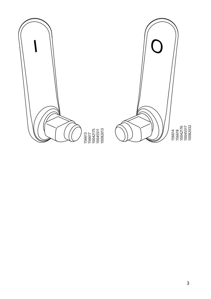 Assembly instructions for IKEA Odger chair anthracite | Page 3 - IKEA RÖNNINGE / ODGER table and 4 chairs 894.290.84