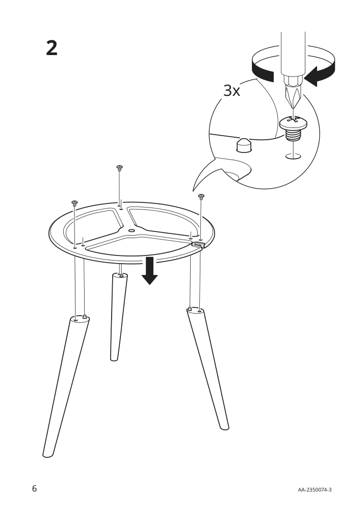 Assembly instructions for IKEA Oekensand floor lamp beech white | Page 6 - IKEA ÖKENSAND floor lamp 005.415.26