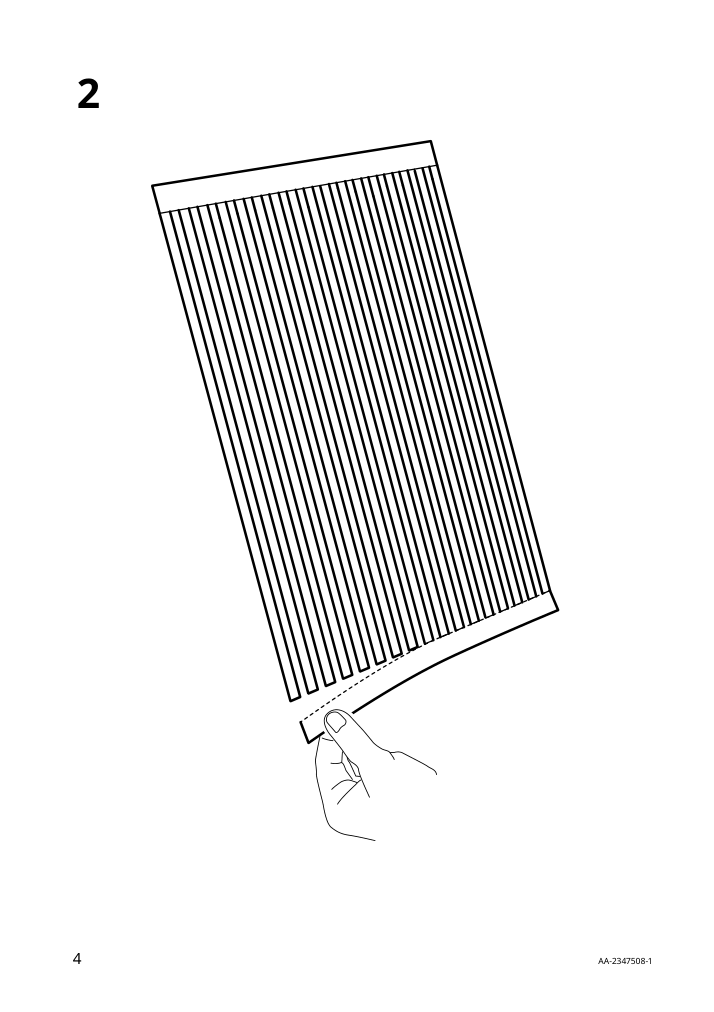 Assembly instructions for IKEA Oemsesidig pendant lamp shade white green | Page 4 - IKEA ÖMSESIDIG pendant lamp shade 205.463.92