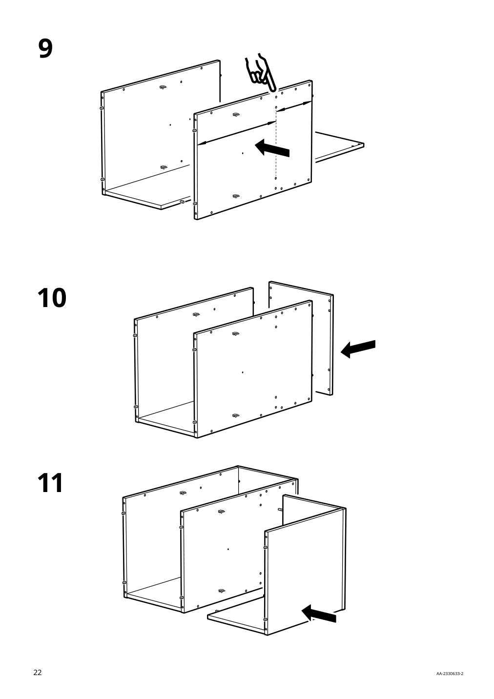 Assembly instructions for IKEA Oevning utility cart white gray green | Page 22 - IKEA ÖVNING utility cart 005.170.03