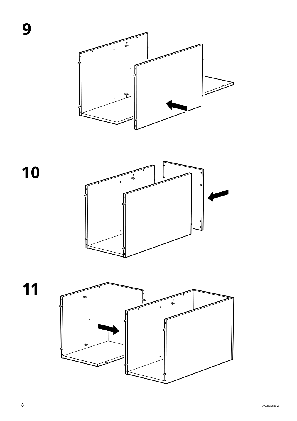 Assembly instructions for IKEA Oevning utility cart white gray green | Page 8 - IKEA ÖVNING utility cart 005.170.03