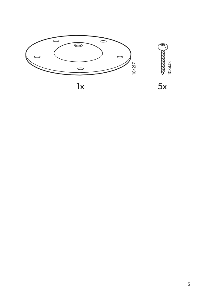 Assembly instructions for IKEA Olov leg adjustable white | Page 5 - IKEA KALLAX / LAGKAPTEN workstation 294.816.59