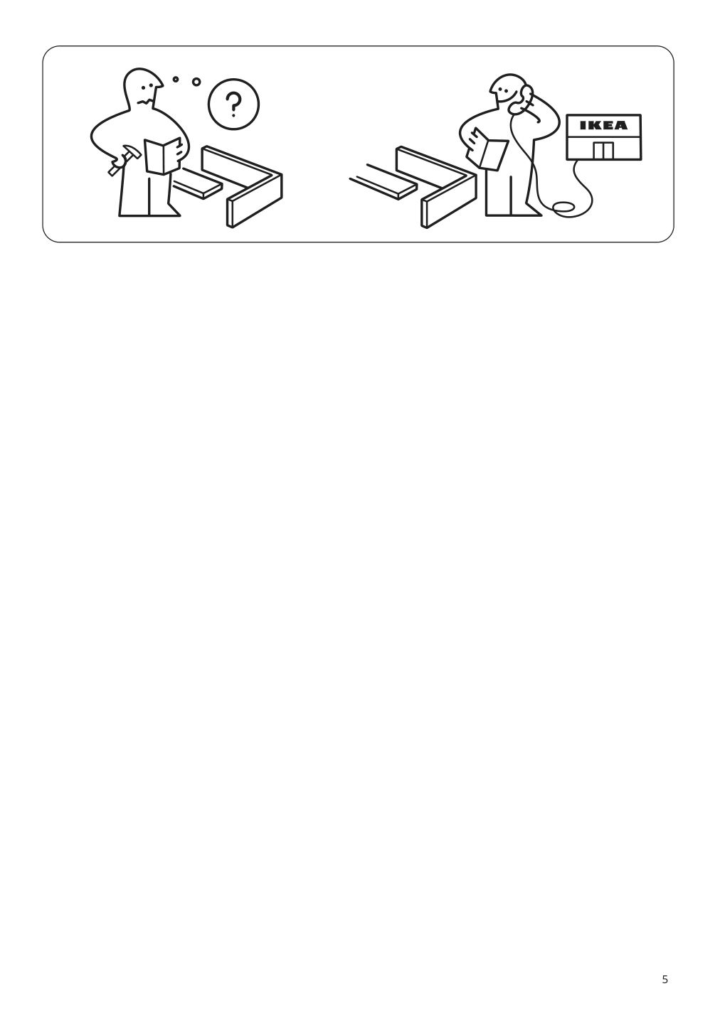 Assembly instructions for IKEA Omar shelf unit galvanized | Page 5 - IKEA OMAR 1 section shelving unit 994.015.41