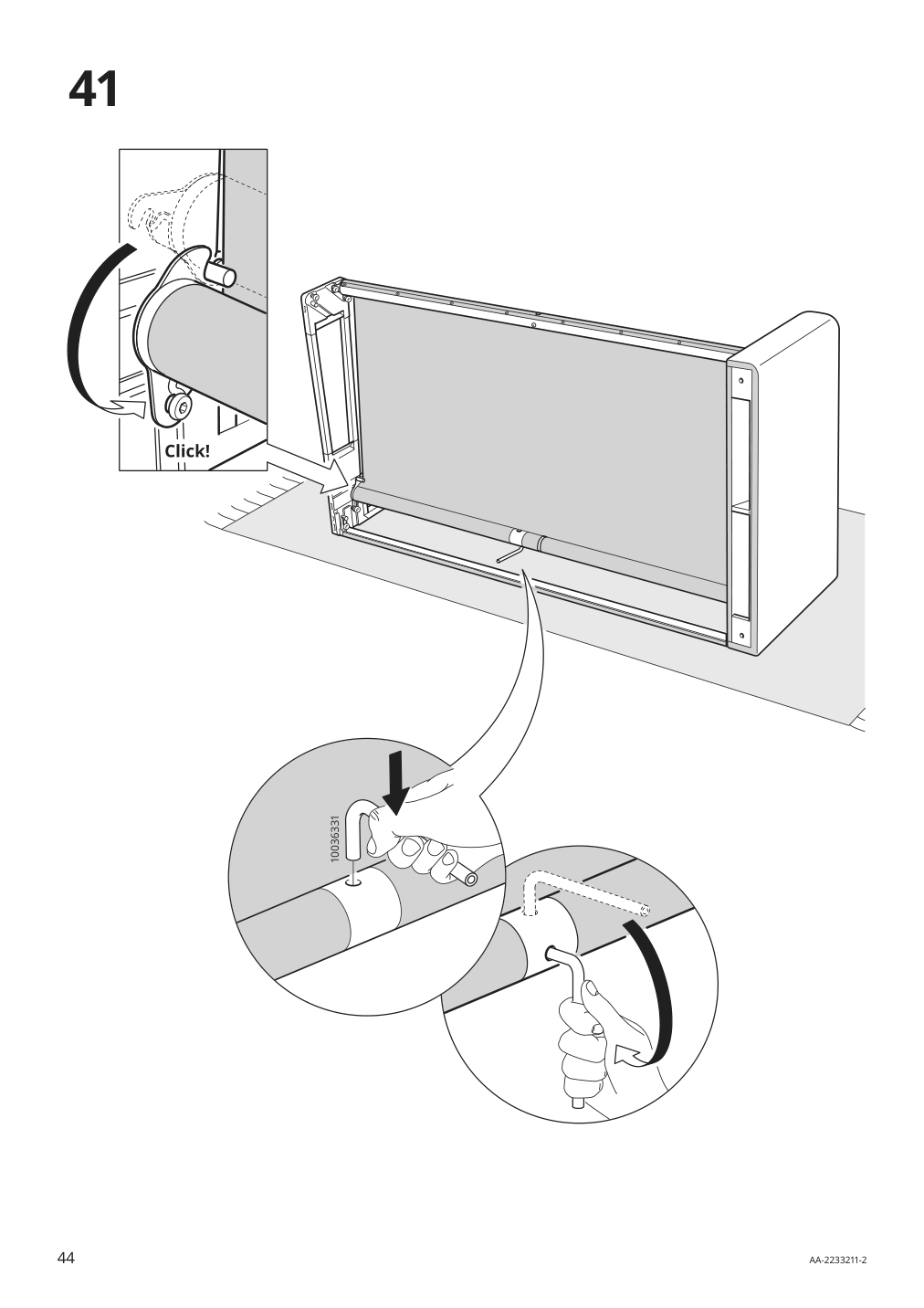 Assembly instructions for IKEA Paerup frame for corner sectional 4 seat | Page 44 - IKEA PÄRUP sectional, 4-seat corner 293.893.97