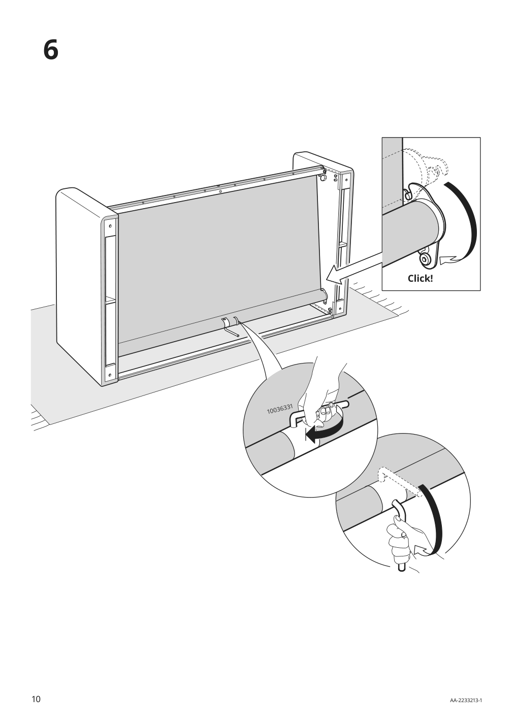 Assembly instructions for IKEA Paerup sofa frame | Page 10 - IKEA PÄRUP sofa 393.894.67