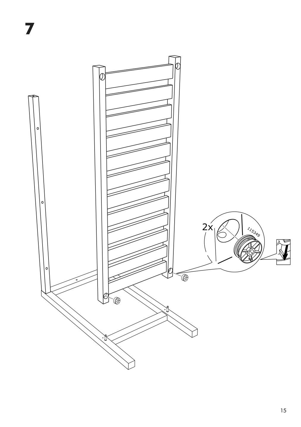 Assembly instructions for IKEA Panget console table dark gray stained | Page 15 - IKEA PANGET console table 604.741.66