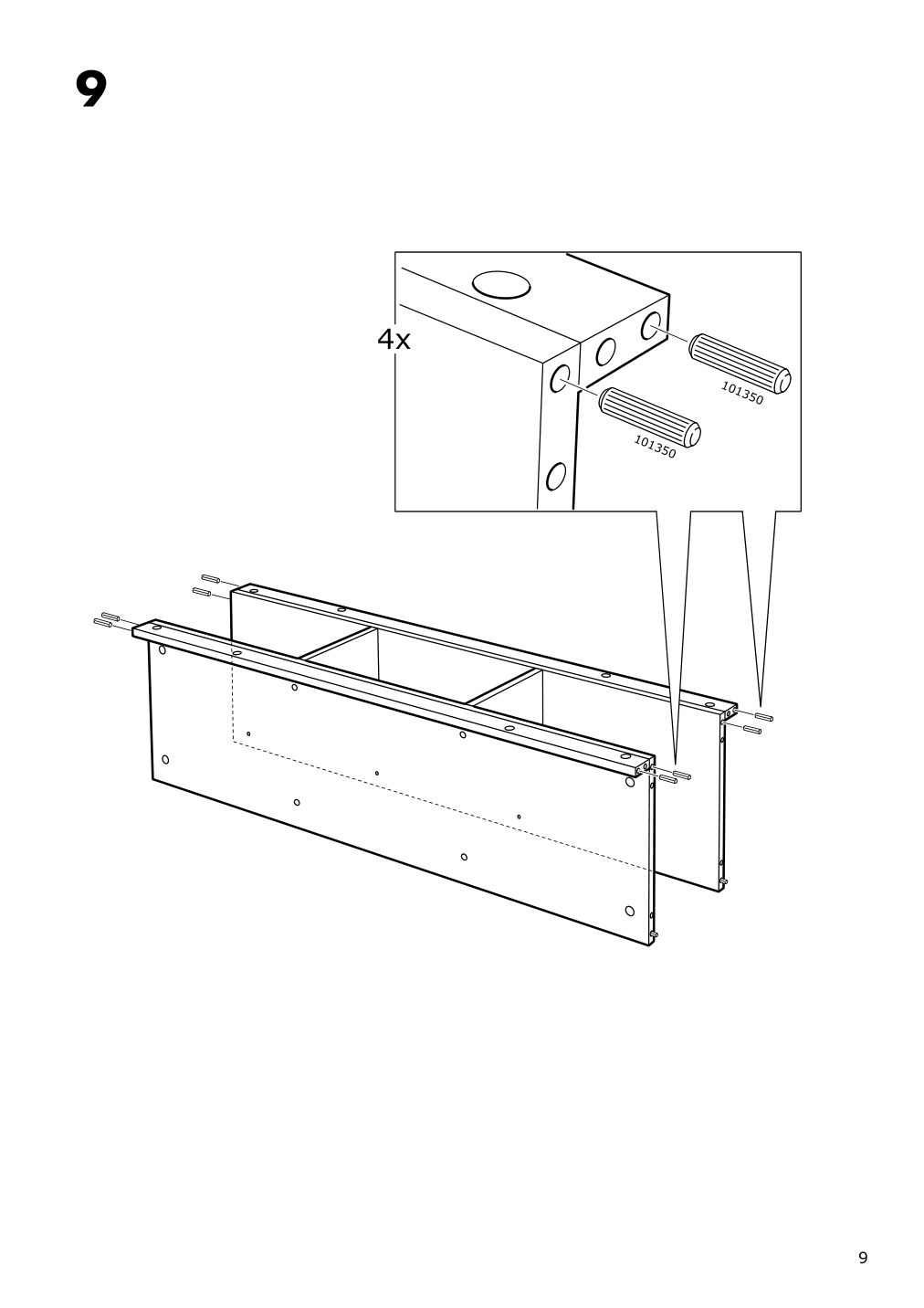 Assembly instructions for IKEA Panget hat and coat rack white | Page 9 - IKEA PANGET hat and coat rack 104.741.64