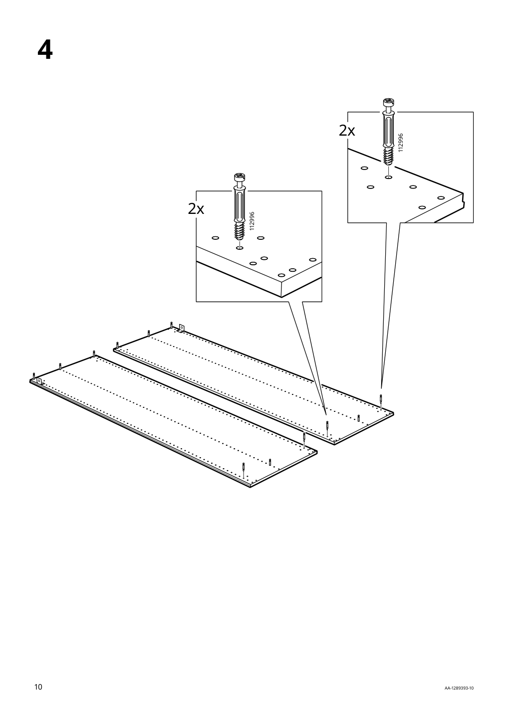 Assembly instructions for IKEA Pax wardrobe frame beige | Page 10 - IKEA PAX / HASVIK wardrobe 494.359.73