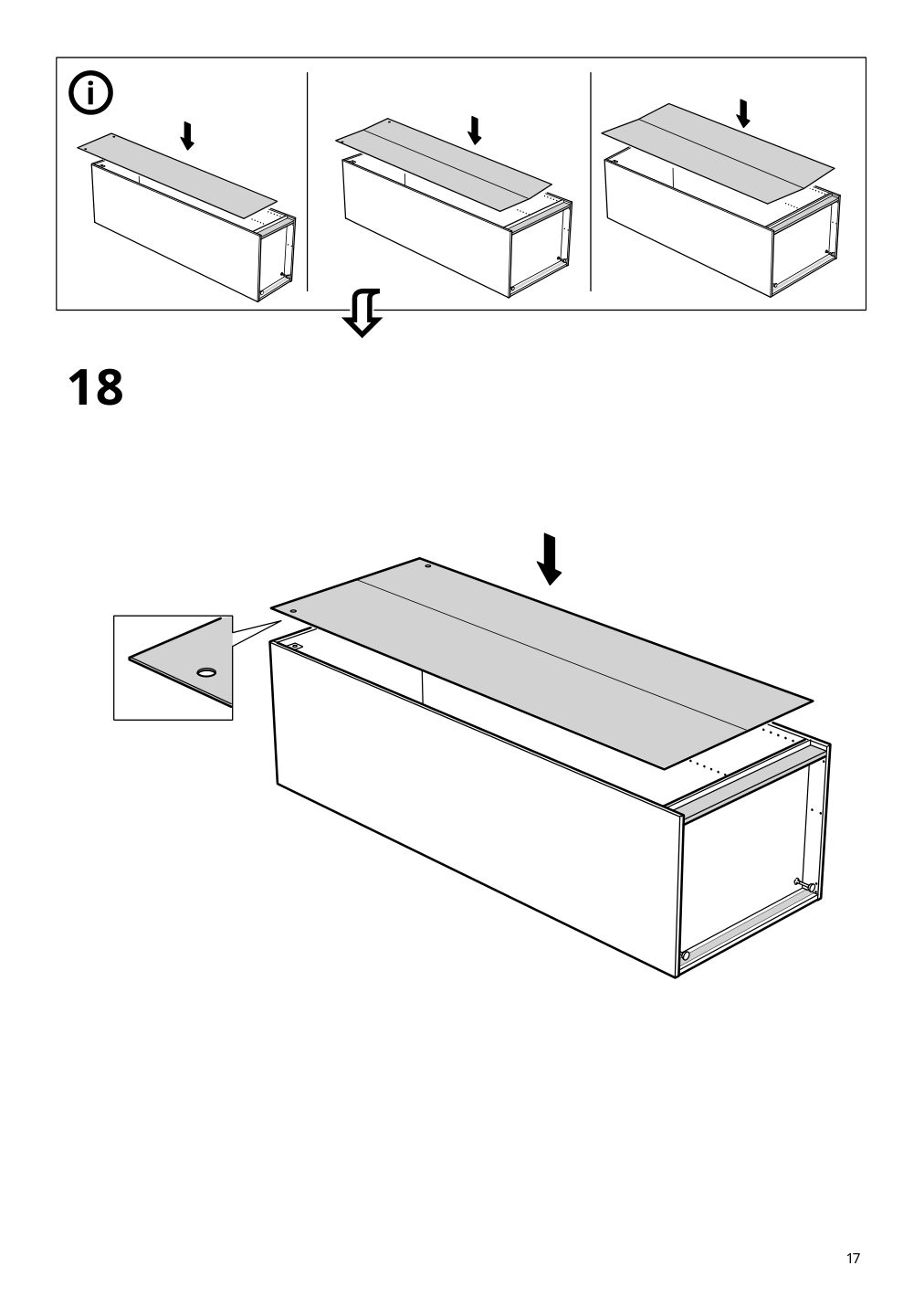 Assembly instructions for IKEA Pax wardrobe frame beige | Page 17 - IKEA PAX / HASVIK wardrobe 494.359.73