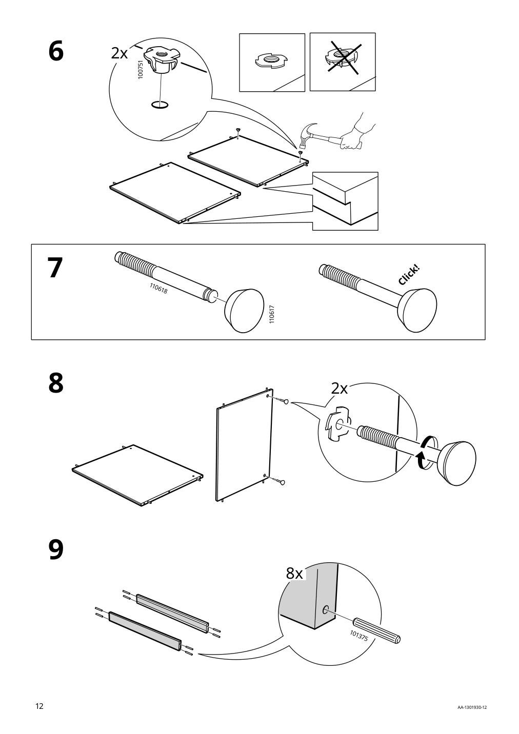 Assembly instructions for IKEA Pax wardrobe frame beige | Page 12 - IKEA PAX / HASVIK wardrobe 394.899.33