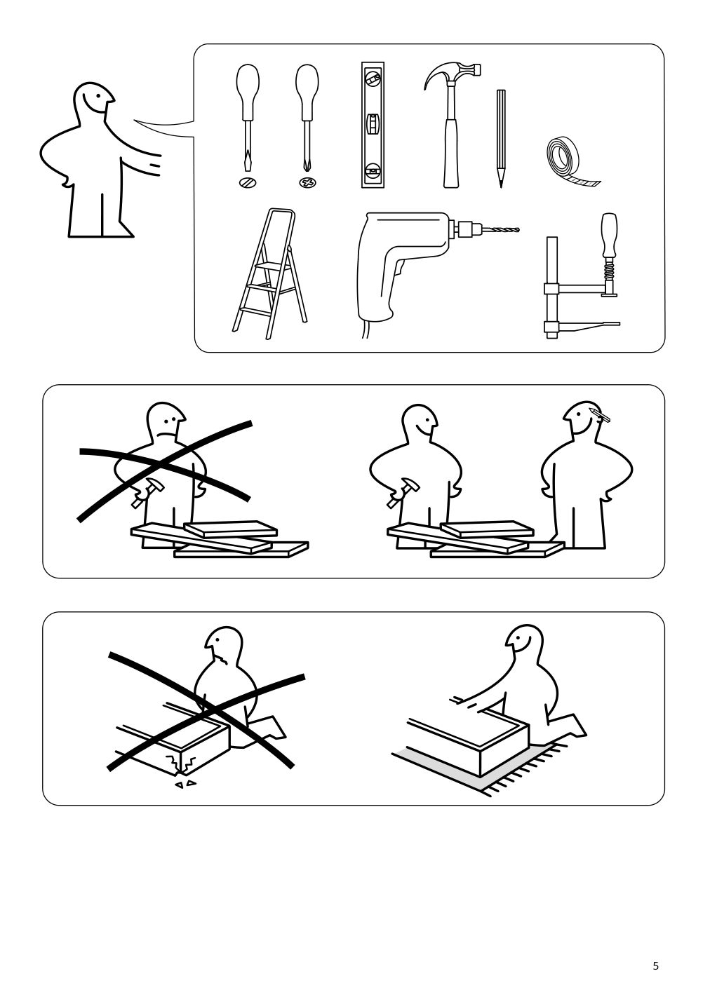 Assembly instructions for IKEA Pax wardrobe frame dark gray | Page 5 - IKEA PAX / MEHAMN wardrobe with sliding doors 995.516.82