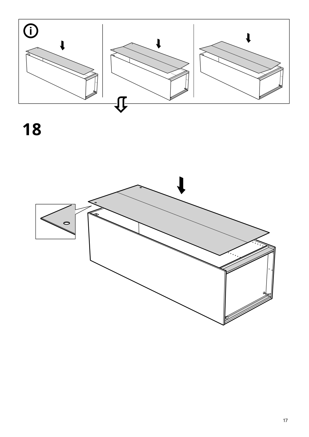 Assembly instructions for IKEA Pax wardrobe frame dark gray | Page 17 - IKEA PAX / MEHAMN wardrobe combination 395.230.55