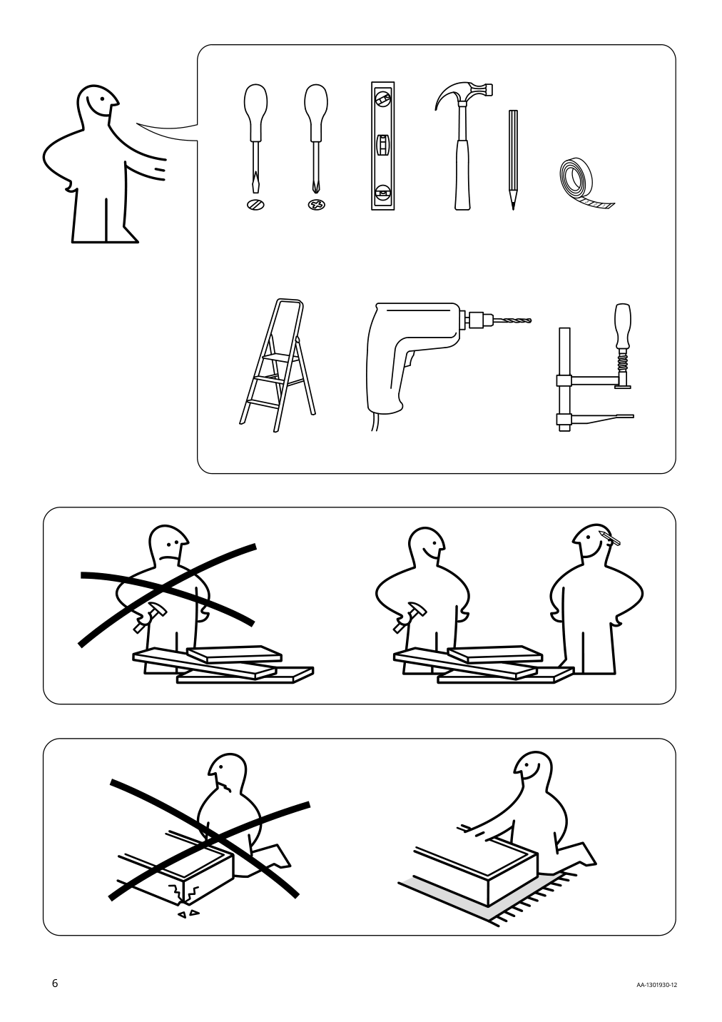 Assembly instructions for IKEA Pax wardrobe frame dark gray | Page 6 - IKEA PAX / MEHAMN wardrobe with sliding doors 595.516.79