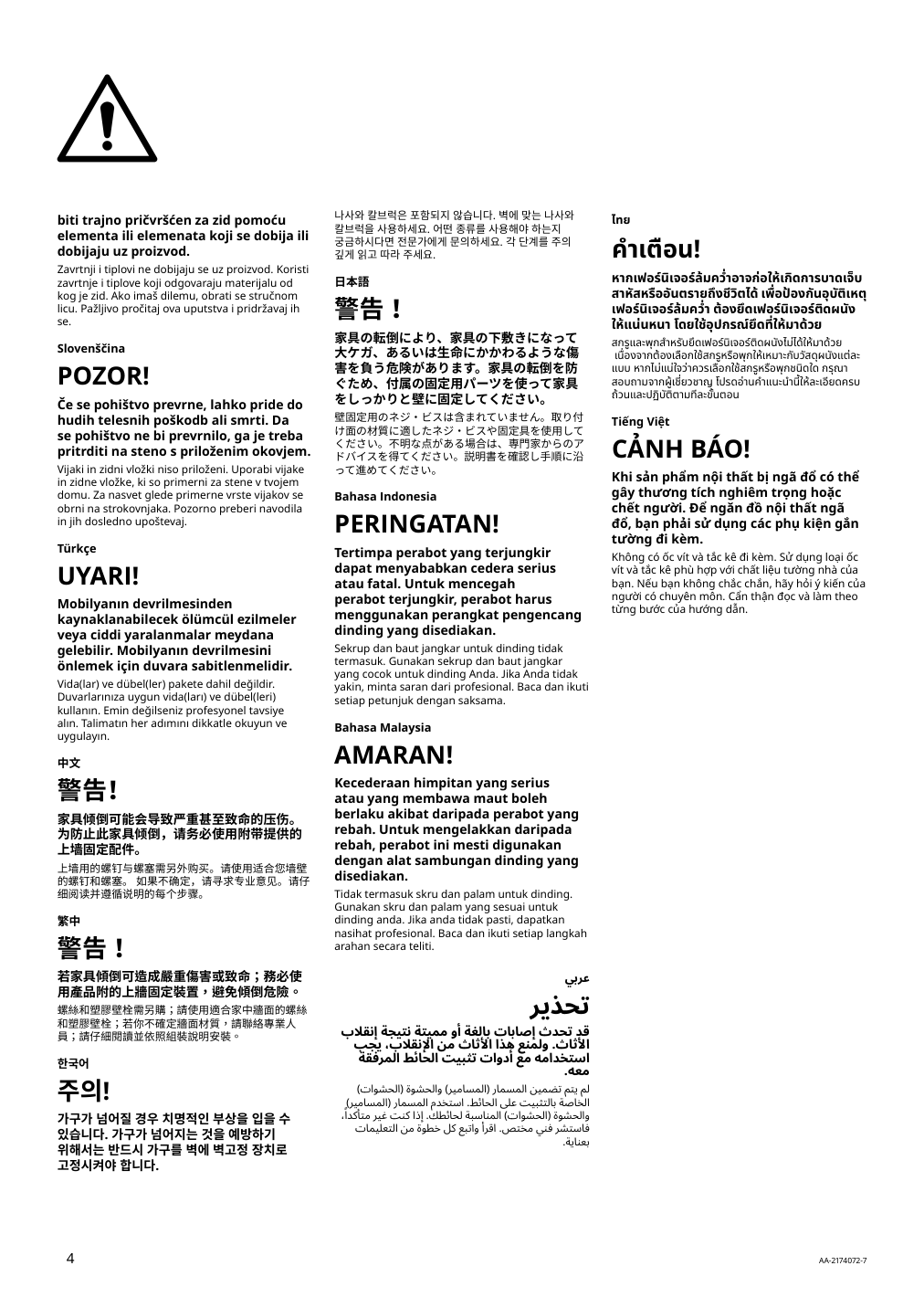 Assembly instructions for IKEA Pax wardrobe frame | Page 4 - IKEA PAX / TYSSEDAL wardrobe combination 995.027.76