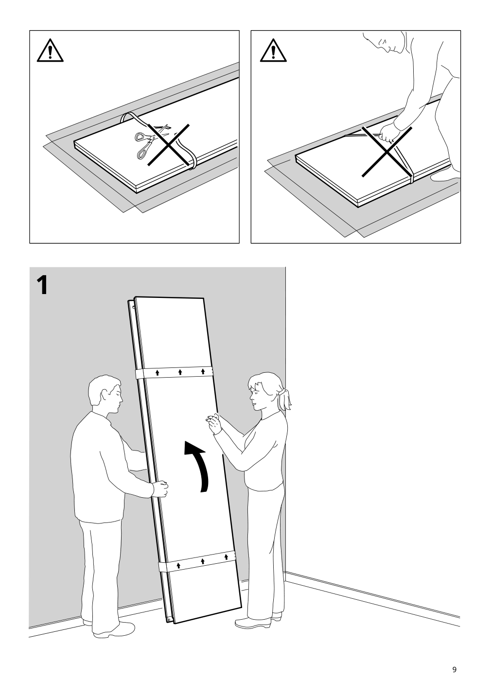 Assembly instructions for IKEA Pax wardrobe frame | Page 9 - IKEA PAX / TYSSEDAL wardrobe combination 995.027.76