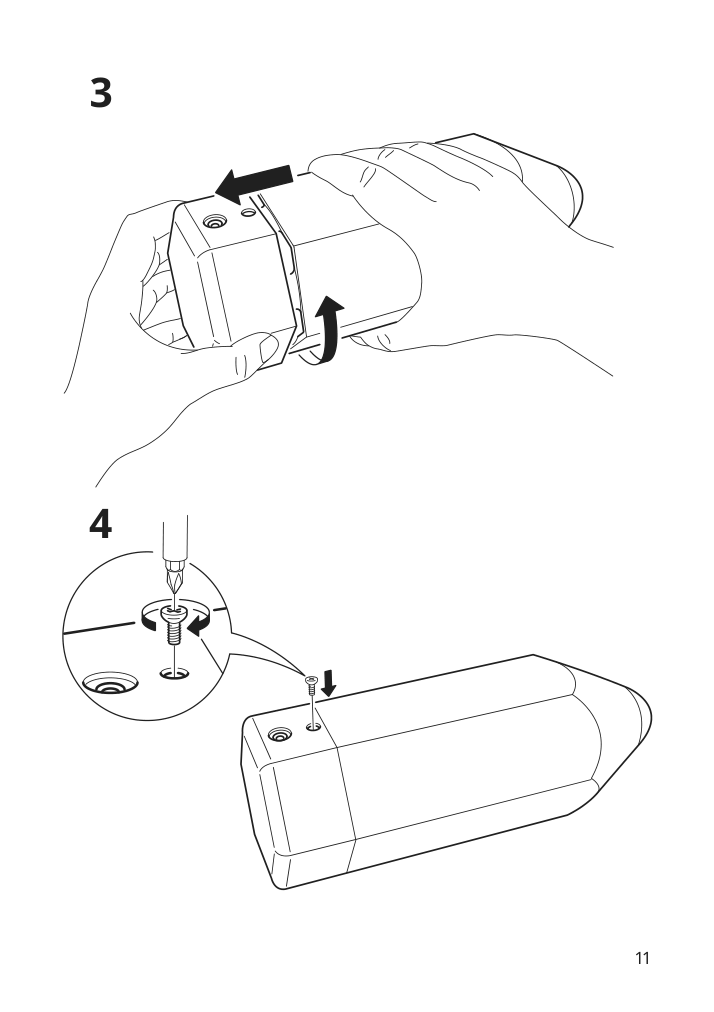 Assembly instructions for IKEA Pelarboj led table lamp multicolor | Page 11 - IKEA PELARBOJ LED table lamp 204.015.15