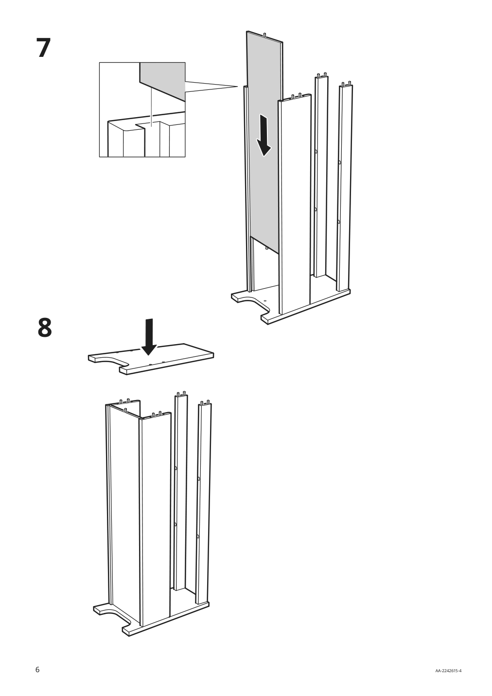 Assembly instructions for IKEA Perjohan bench with storage pine | Page 6 - IKEA PERJOHAN bench with storage 604.853.39