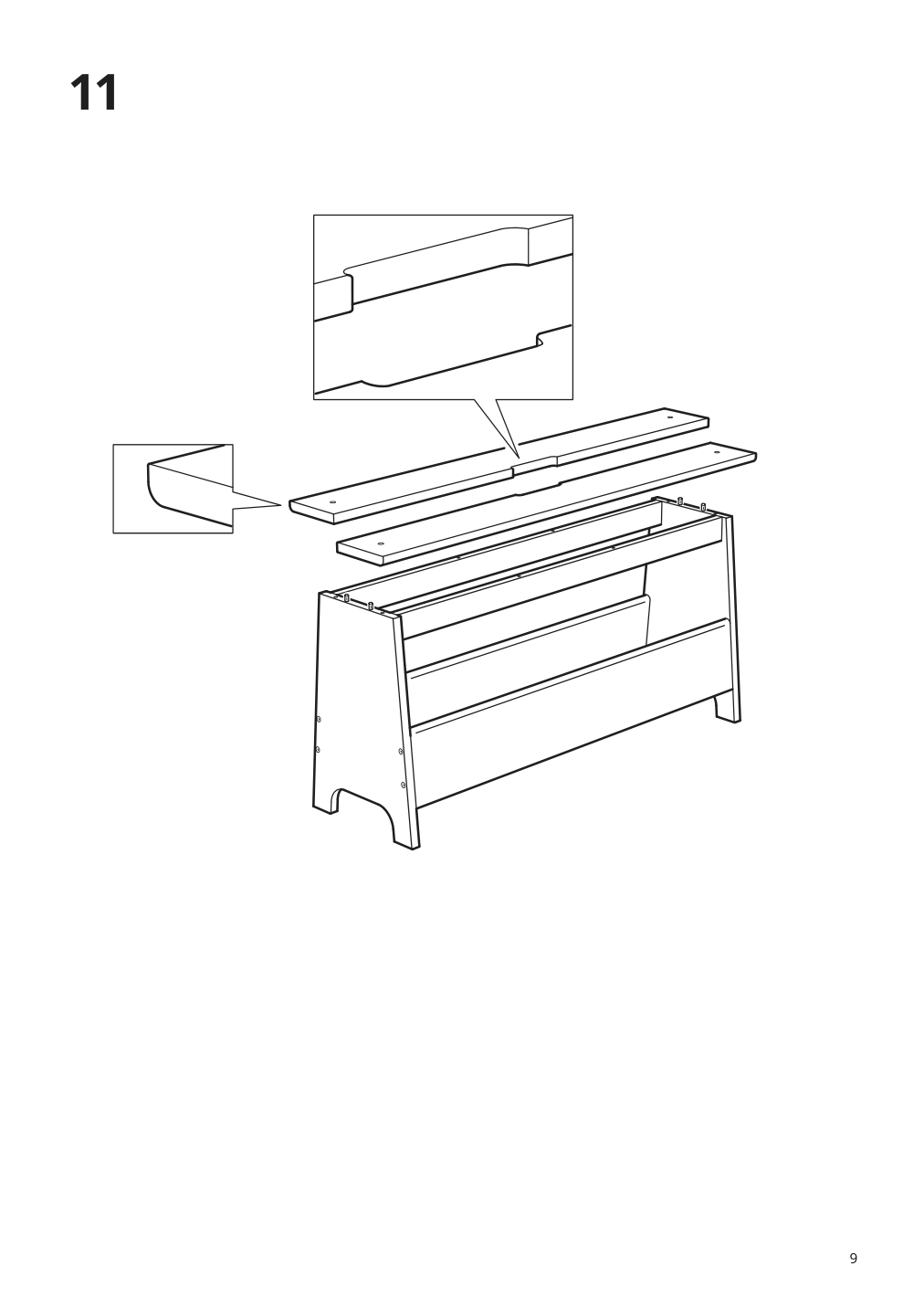 Assembly instructions for IKEA Perjohan bench with storage pine | Page 9 - IKEA PERJOHAN bench with storage 604.853.39