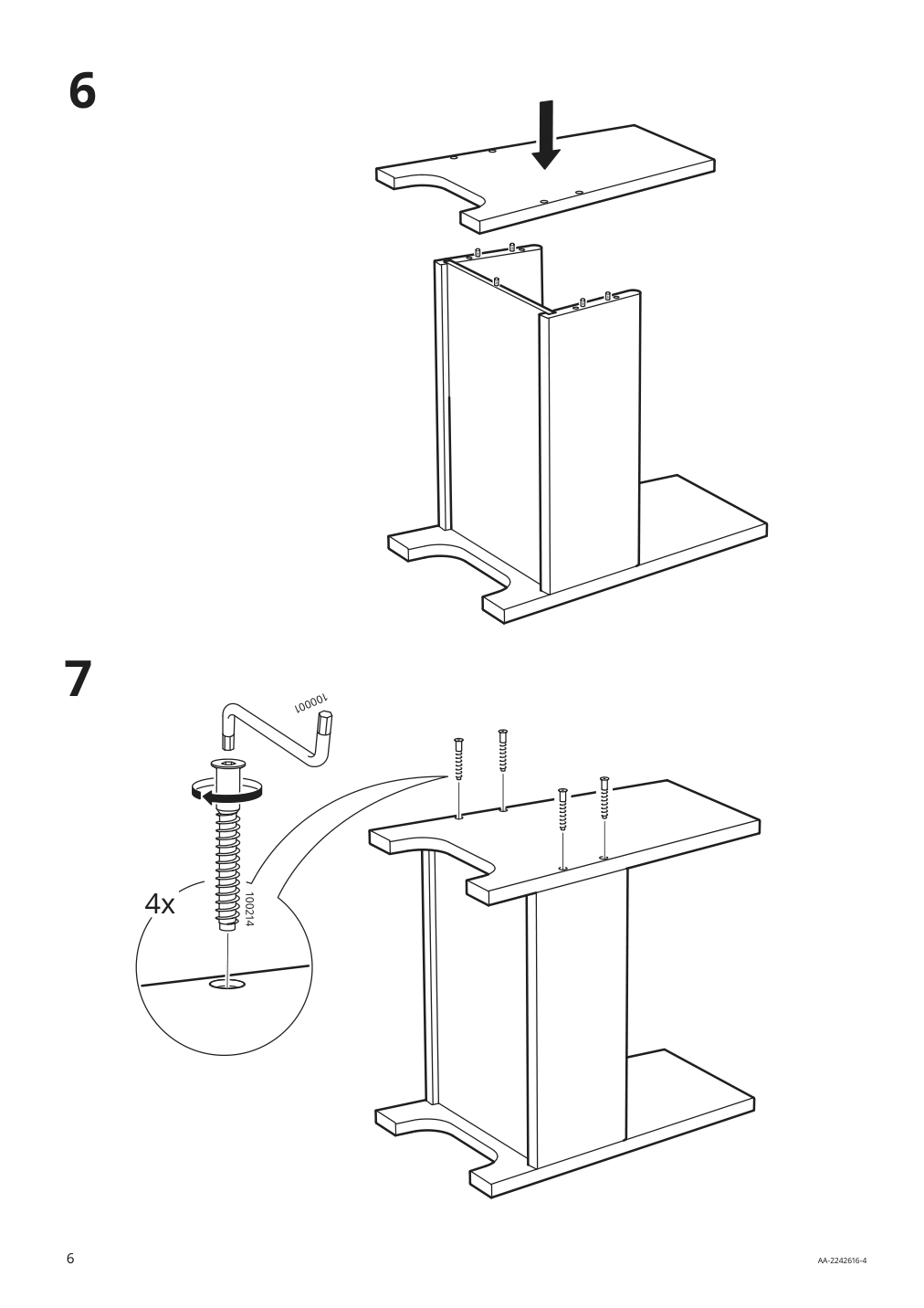 Assembly instructions for IKEA Perjohan stool with storage pine | Page 6 - IKEA PERJOHAN stool with storage 804.853.38