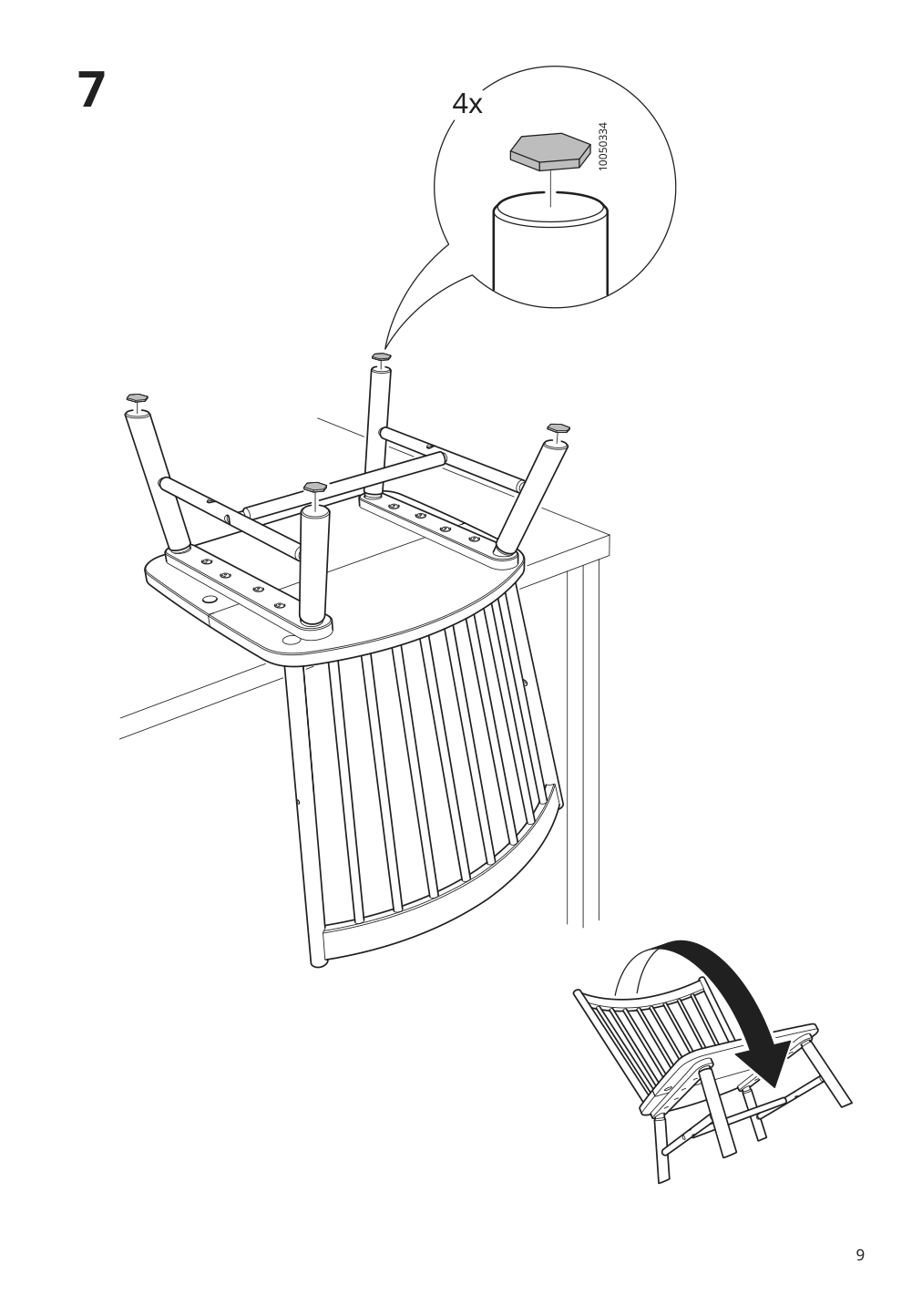 Assembly instructions for IKEA Persbol armchair birch tibbleby beige gray | Page 9 - IKEA PERSBOL armchair 503.501.90