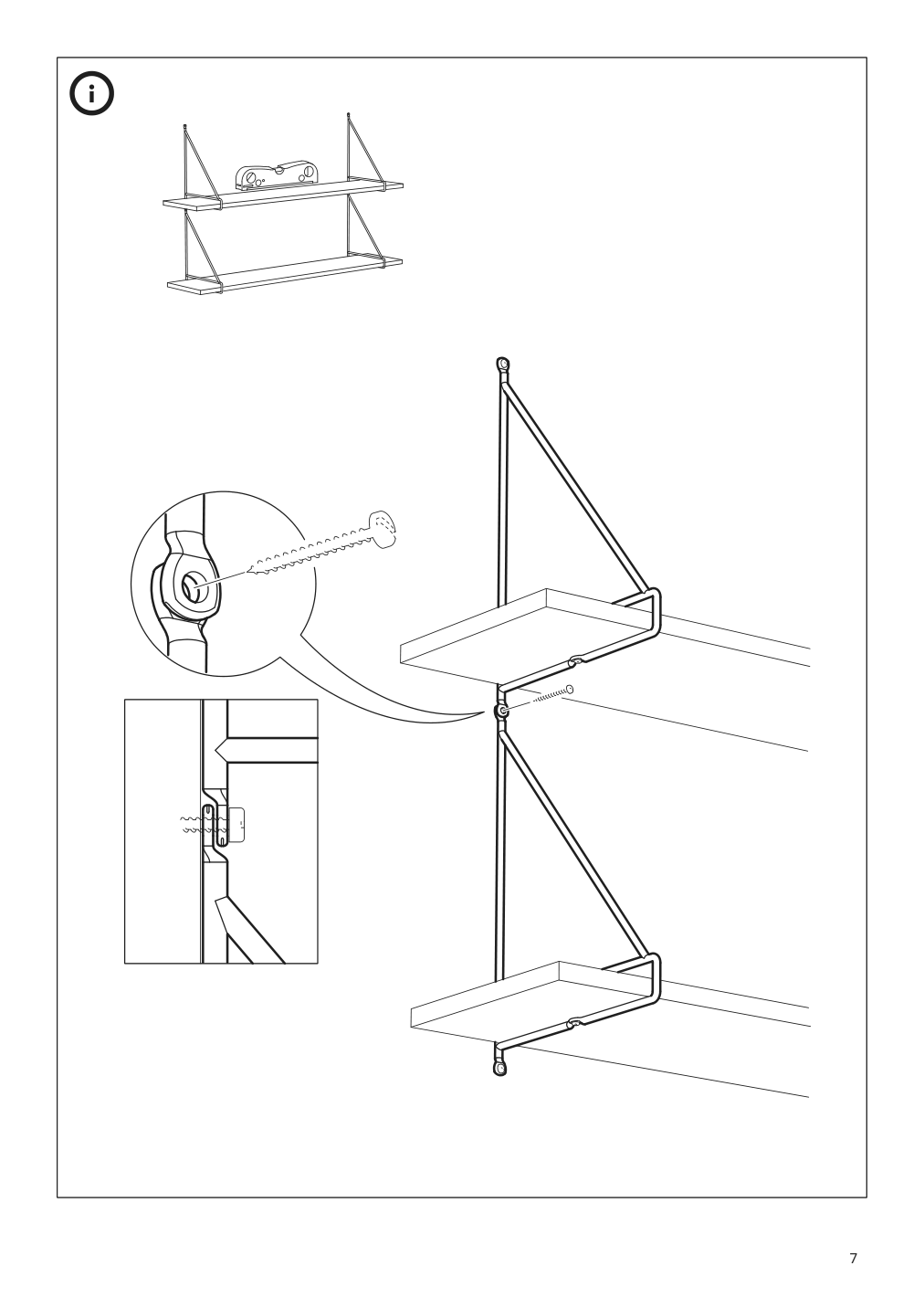 Assembly instructions for IKEA Pershult bracket white | Page 7 - IKEA BILLY / BRIMNES TV storage combination 693.986.20