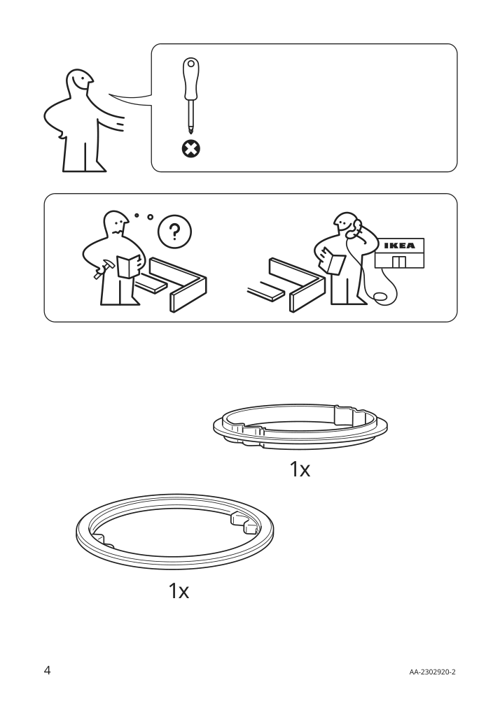 Assembly instructions for IKEA Pilblixt table lamp white light green glass gold effect metal | Page 4 - IKEA PILBLIXT table lamp 704.998.78