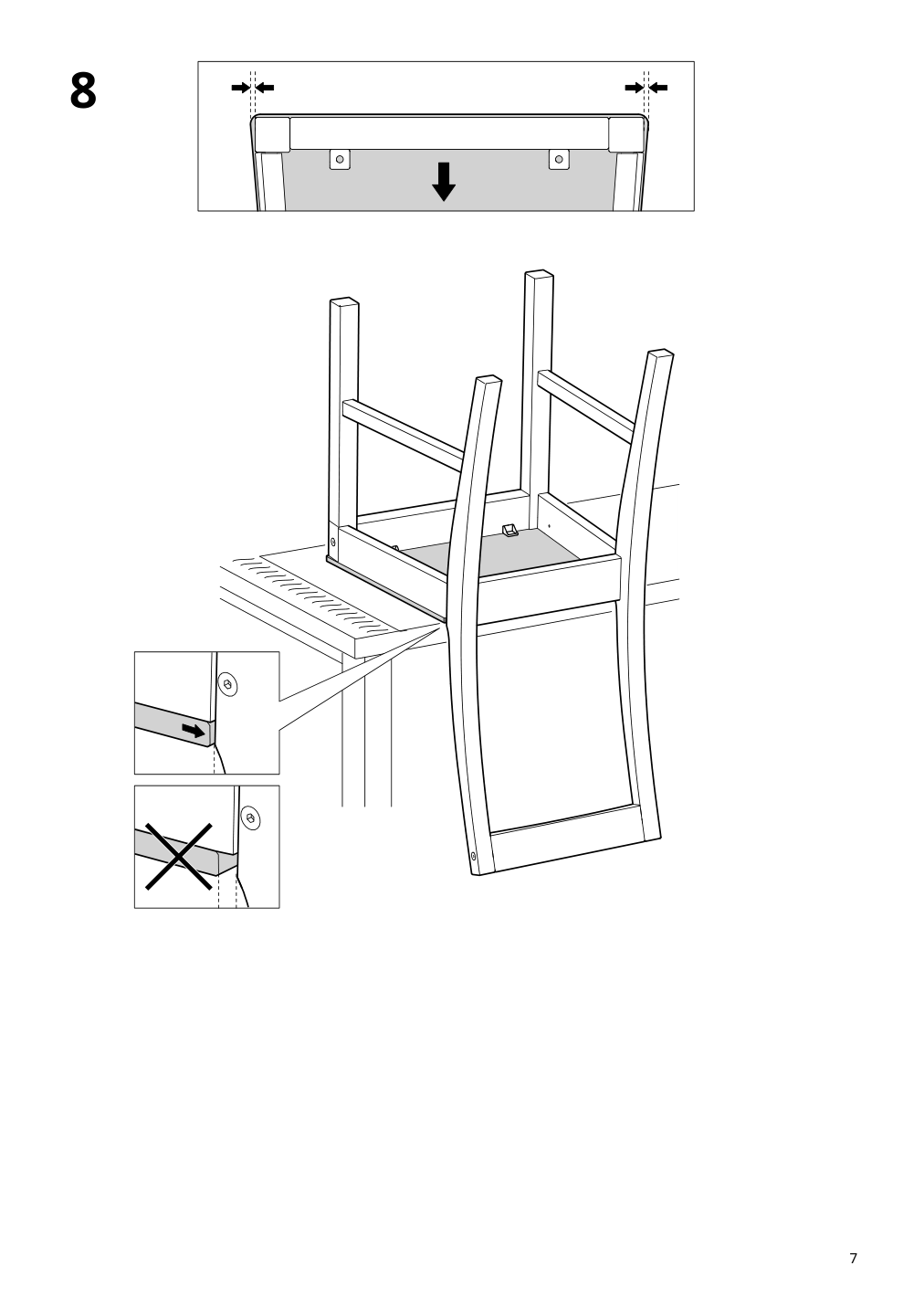 Assembly instructions for IKEA Pinntorp chair red stained | Page 7 - IKEA PINNTORP chair 405.294.76