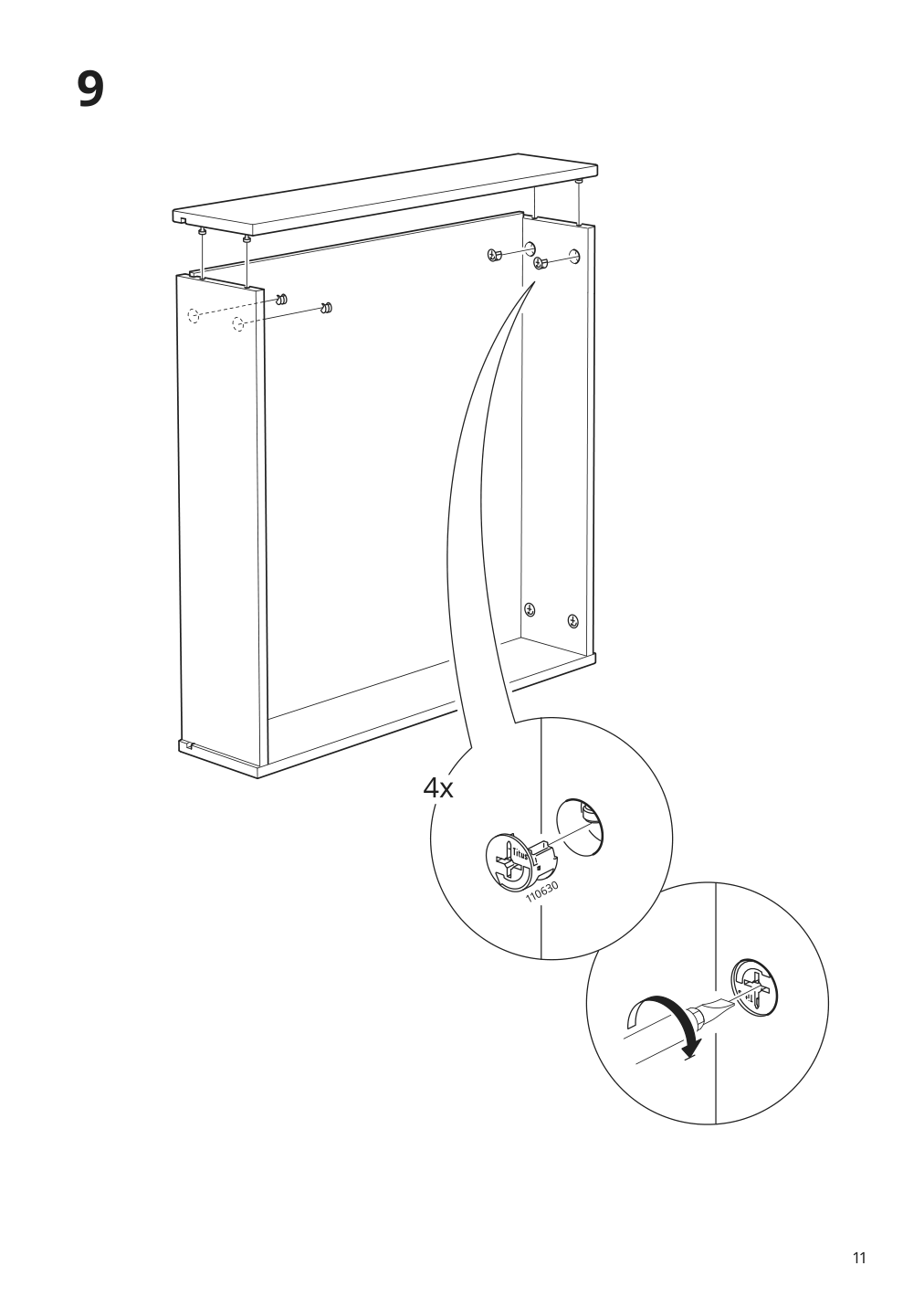 Assembly instructions for IKEA Primaerskog plant stand | Page 11 - IKEA PRIMÄRSKOG plant stand 205.550.94